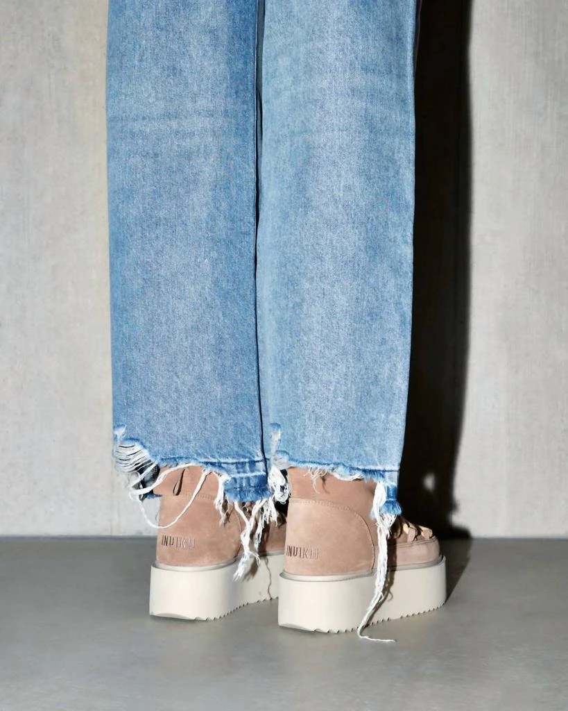 INUIKII Inuikii - Women's Classic Low Platform Shoes 6