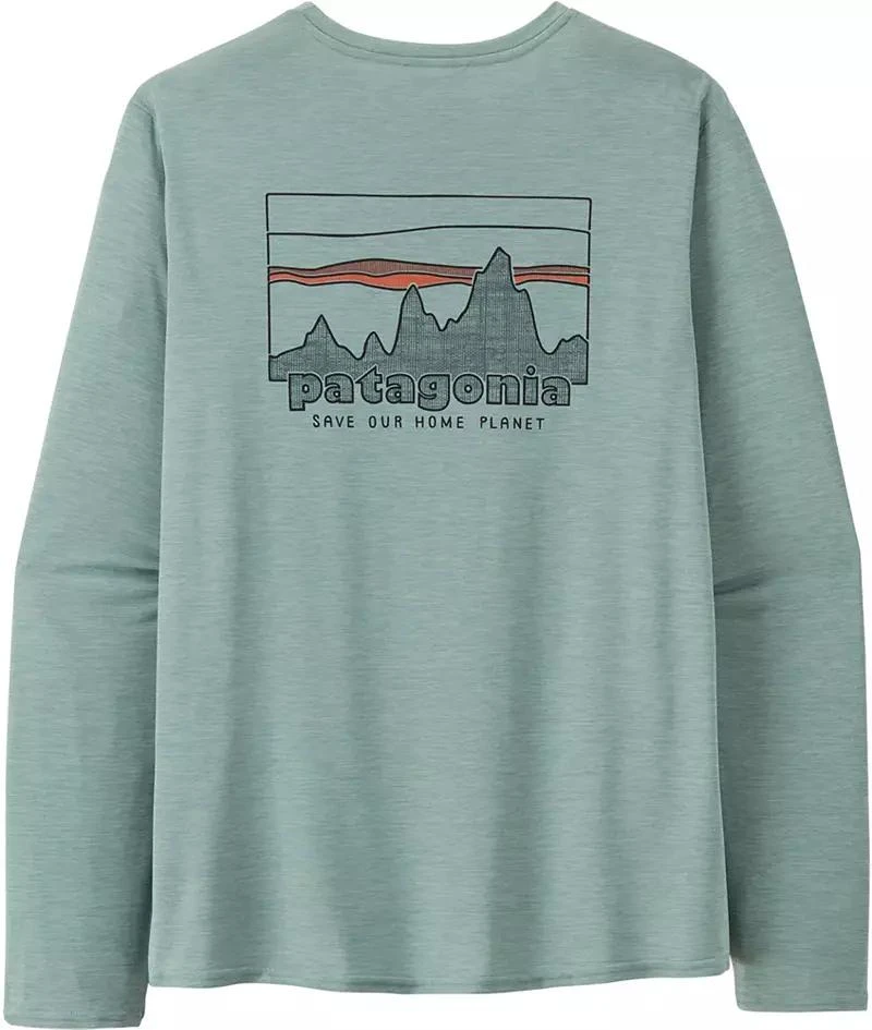 Patagonia Patagonia Men's Capilene Cool Daily Graphic Long Sleeve Shirt 1