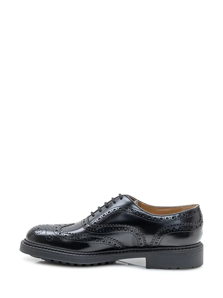 DOUCAL'S Doucal's Doucal'S Laced Brogue In Polished Leather 4