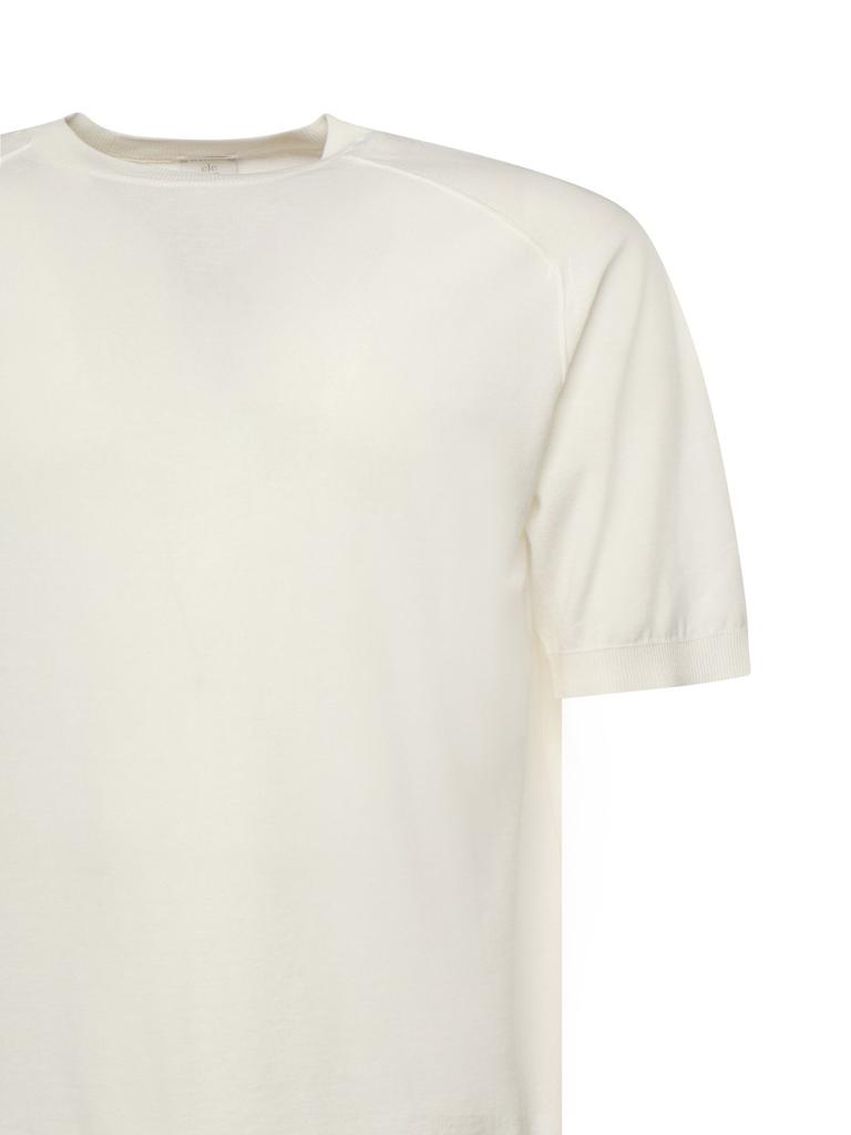 ELEVENTY Eleventy Classic Crewneck Knit Polo
