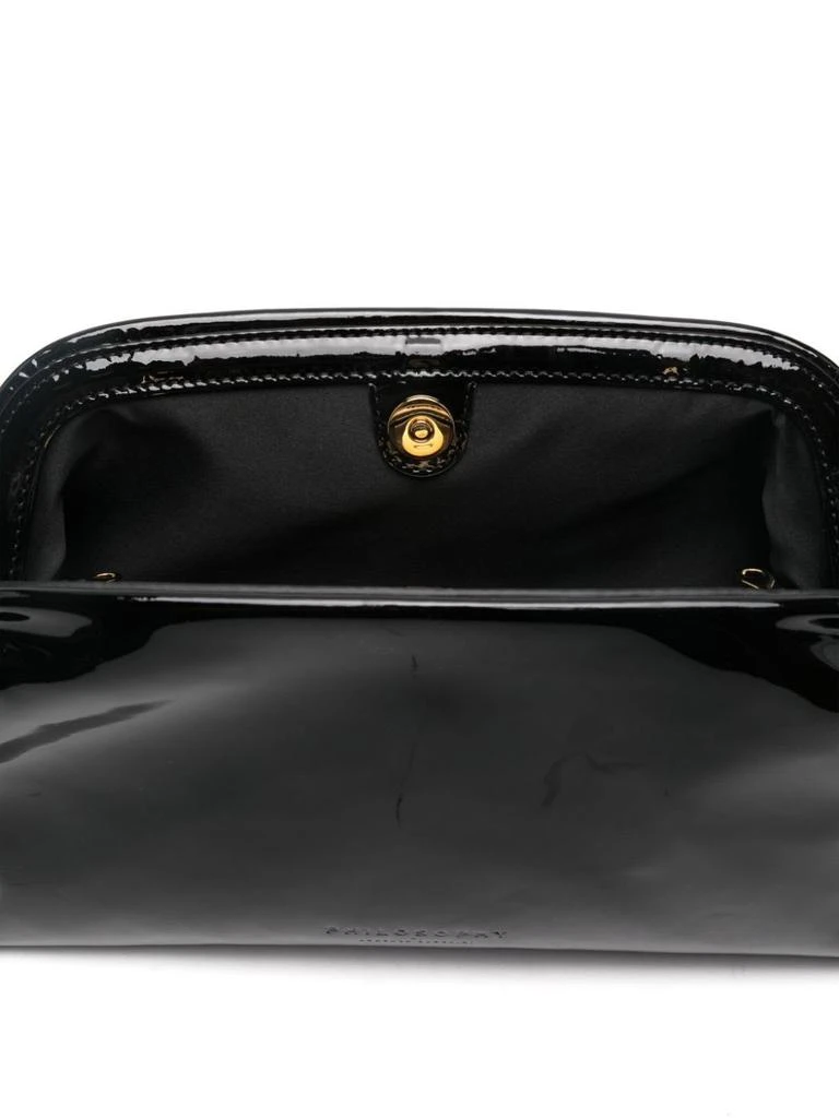 PHILOSOPHY di LORENZO SERAFINI Purple Lama Leather Bag 4