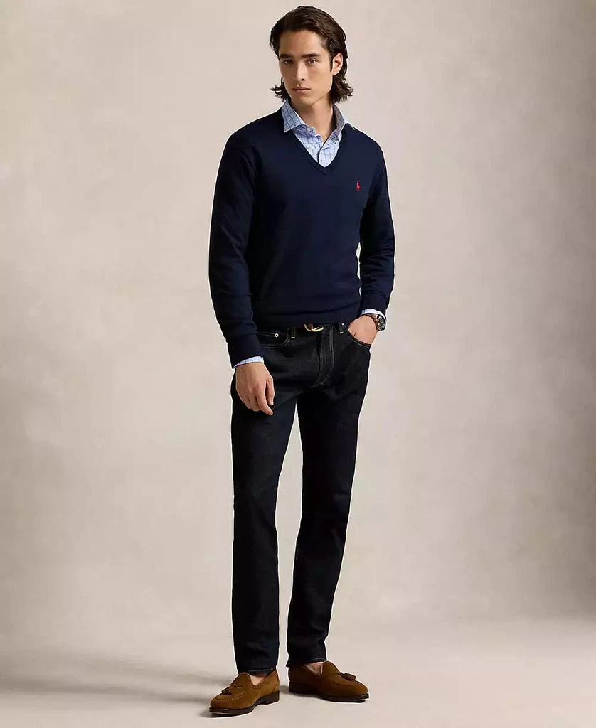 Ralph Lauren Men's Cotton V-Neck Sweater 4