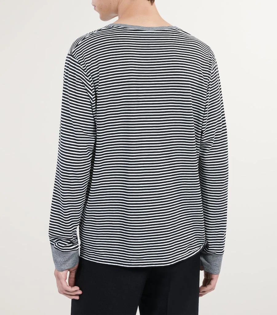 The Kooples Cotton Striped Blazon T-Shirt 3