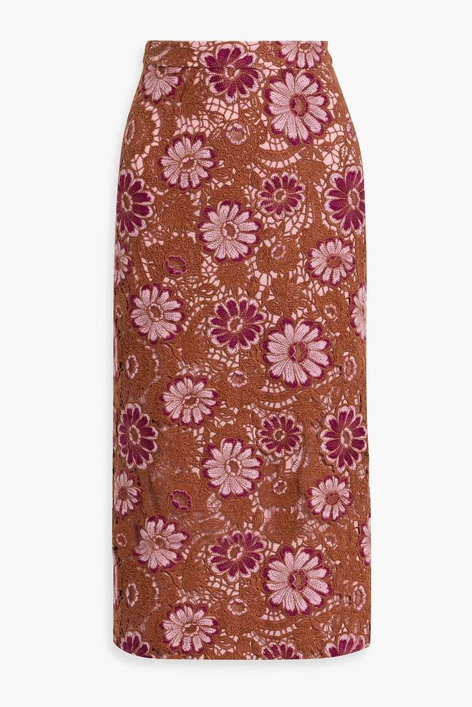 knee length dresses for ladies Farm Rio Printed Lenzing Ecovero Viscose Midi Dress main image 1