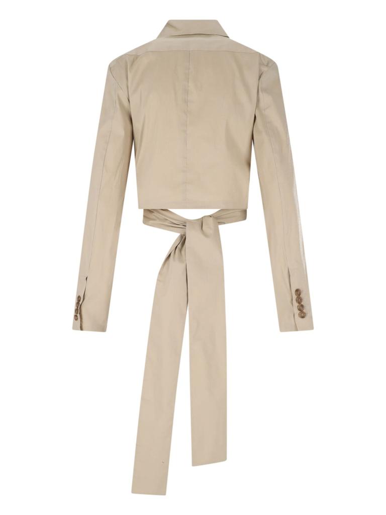 Eudon Choi Eudon Choi Wrap Tie Top