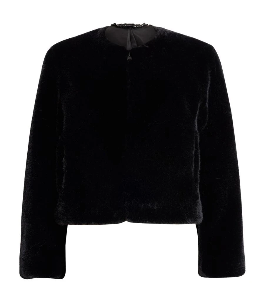 ALL SAINTS Faux Fur Florence Jacket 1