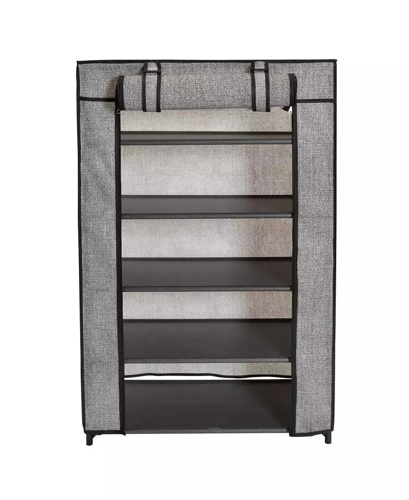 Simplify 5 Tier Shoe Organizer with Cover 1
