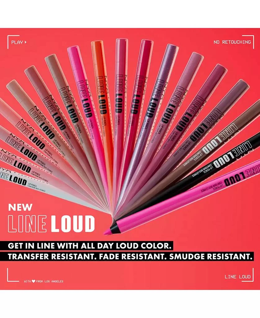 NYX Professional Makeup Line Loud Lip Pencil 9