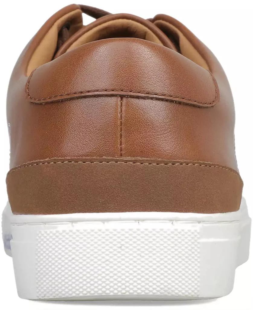 brown dress sneaker Men Dark brown nappa calfskin Dress sneaker