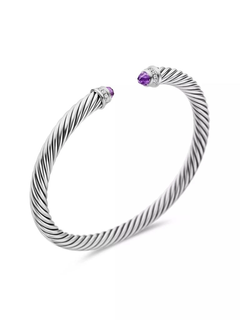 David Yurman Cable Classics Color Bracelet with Pavé Diamonds 8
