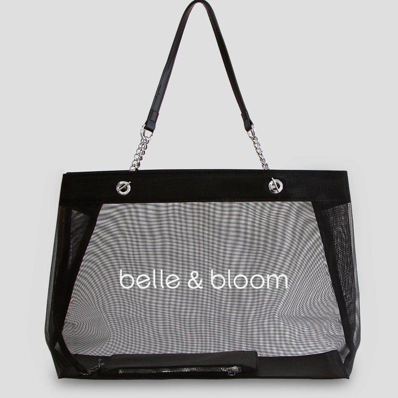 Belle & Bloom Wild Lover Tote Bag Black/White