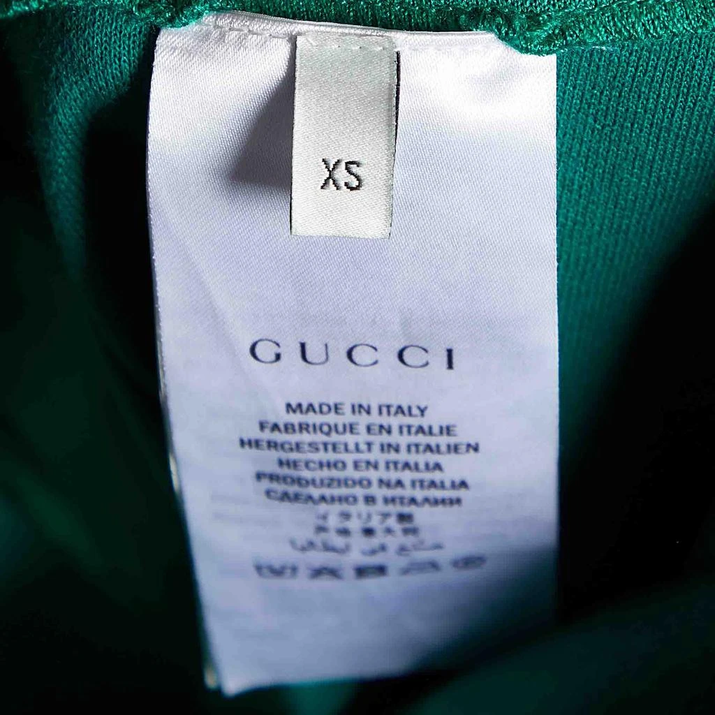 Gucci Gucci Green Tech-jersey Side Stripe Stirrup Leggings XS 6