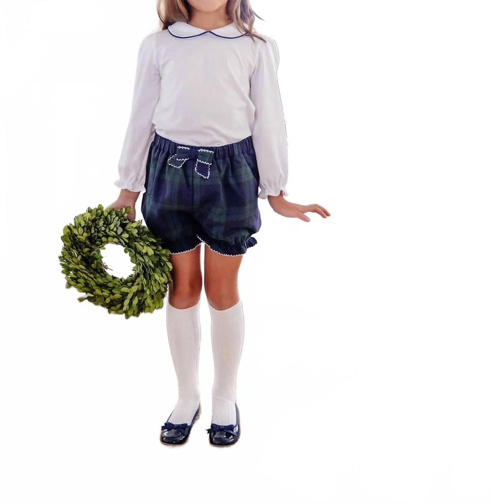 The Beaufort Bonnet Company Girls Natalie Knickers Shorts In Berwick Black Watch