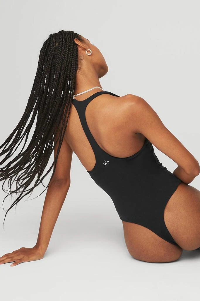 Alo Sleek Back Bodysuit - California Sand 4