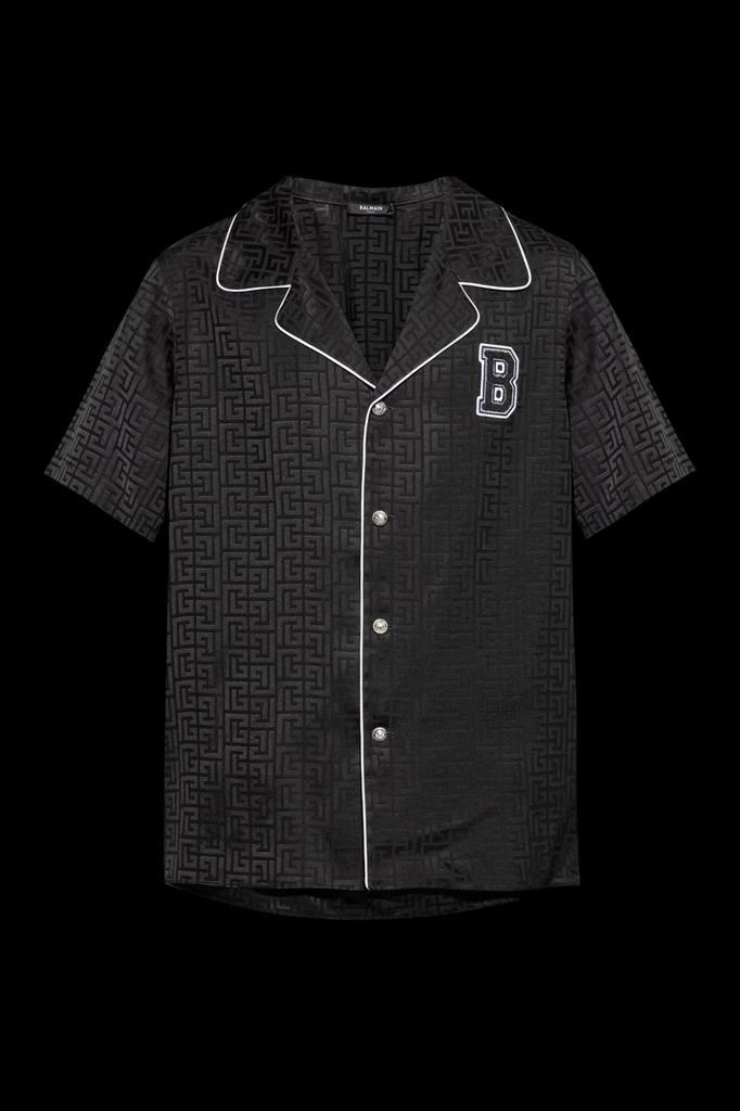 Balmain Balmain Varsity Pyjama Shirt from Cettire