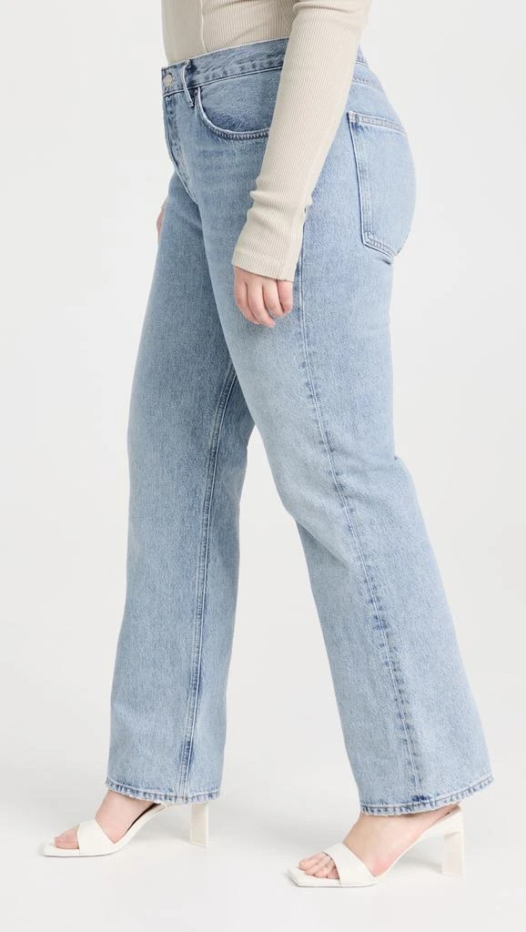 AGOLDE Lana Mid Rise Straight Jeans 12