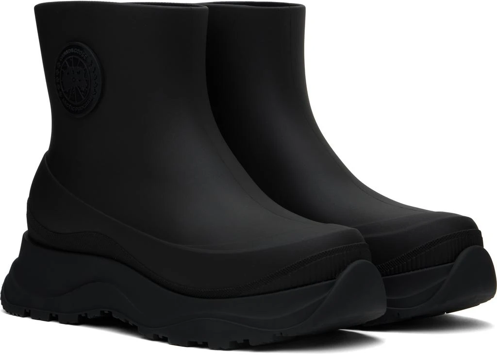Canada Goose Black Vancouver Rain Boots 4