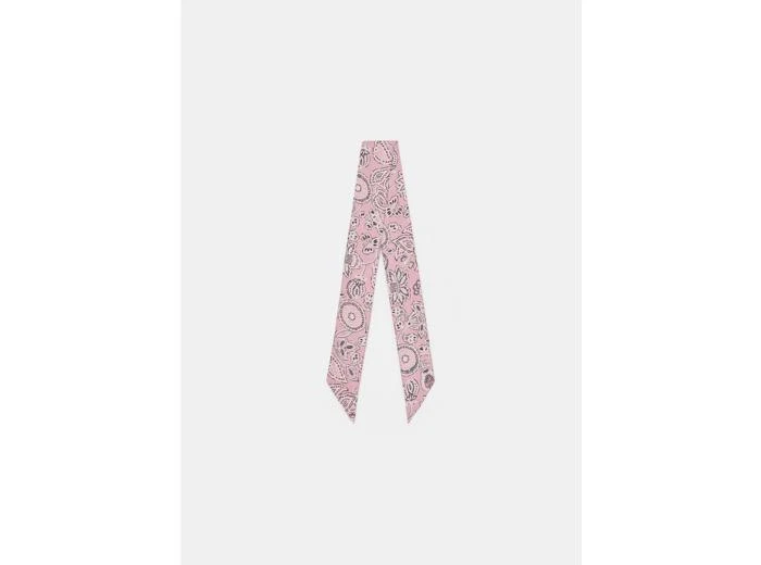 Tara Jarmon Foulard Eulalie-rose imprimé bandana
