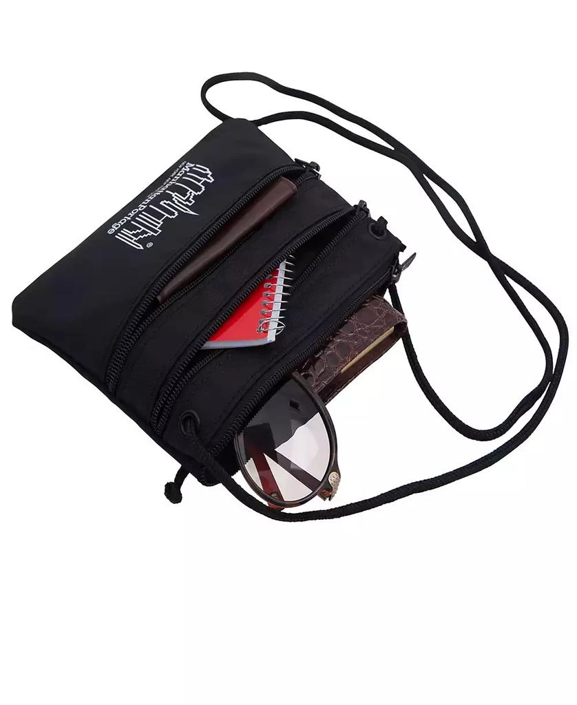 Manhattan Portage Triple Zipper Crossbody Pouch 6