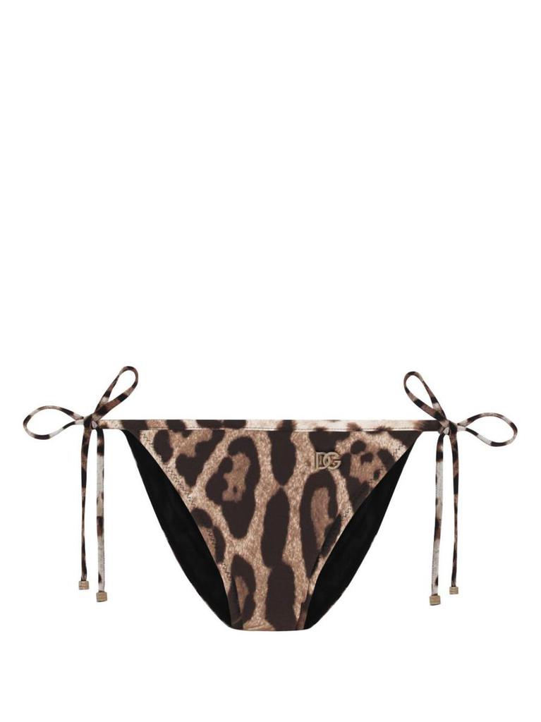 Dolce & Gabbana Dolce & Gabbana Leopard Print Bikini Bottom