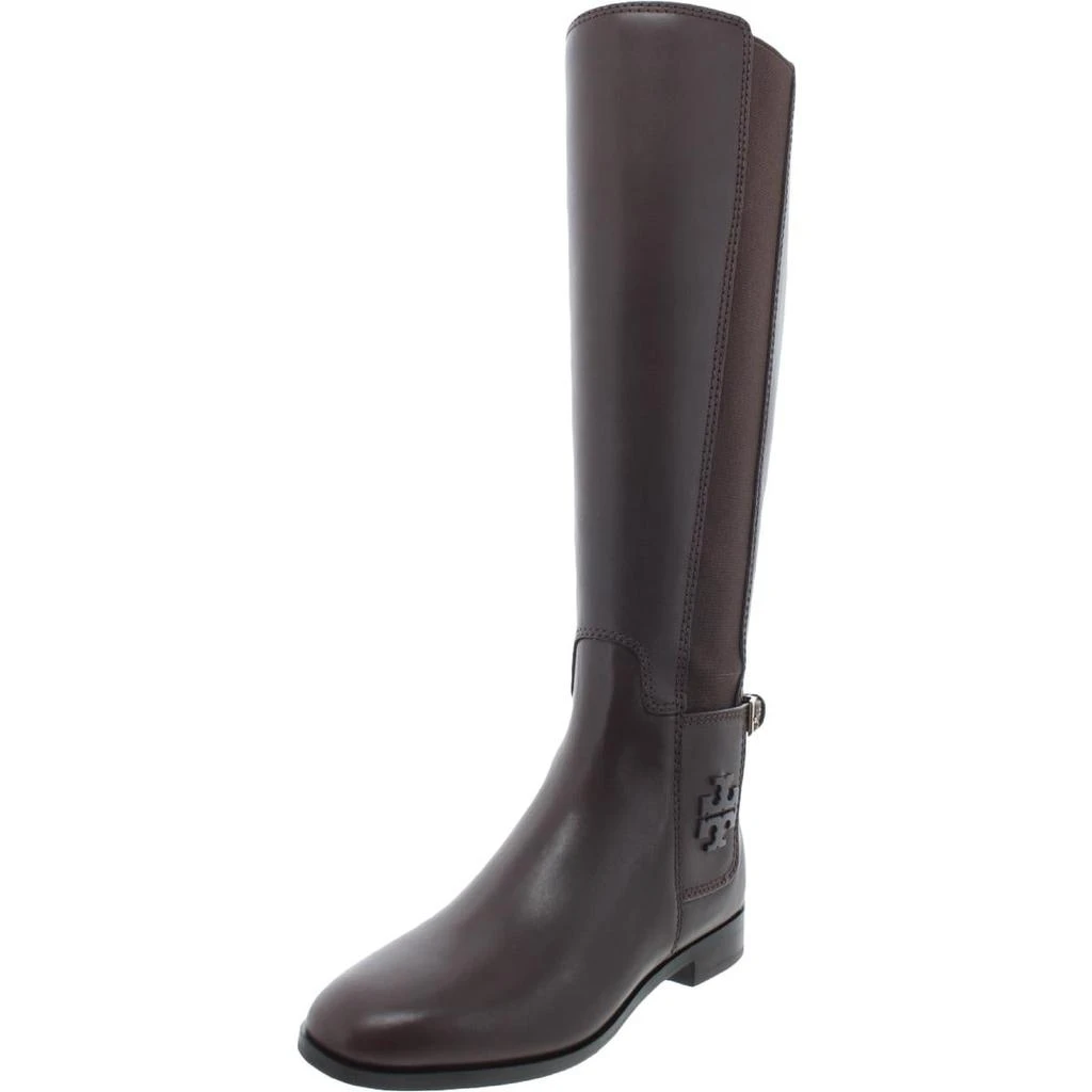 Tory Burch Tory Burch Womens Wyatt 2 Leather Riding Knee-High Boots 1