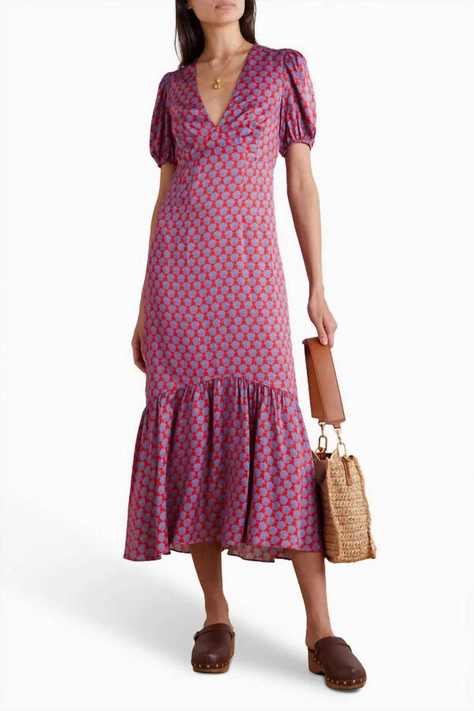 knee length dresses for ladies Mariana Dress S / White main image 0