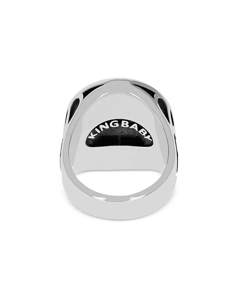 King Baby Two Tone Saint Michael Ring 3