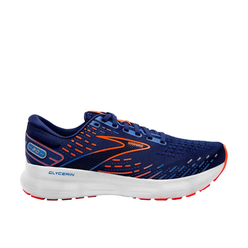 Brooks Brooks Glycerin 20 Blue / Orange  110382-1D-444 Men's
