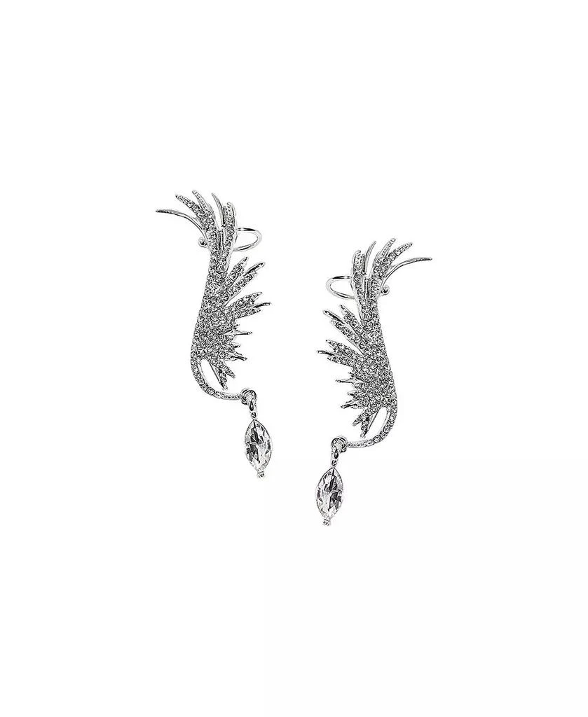 SOHI Wing Rhinestones Earcuff