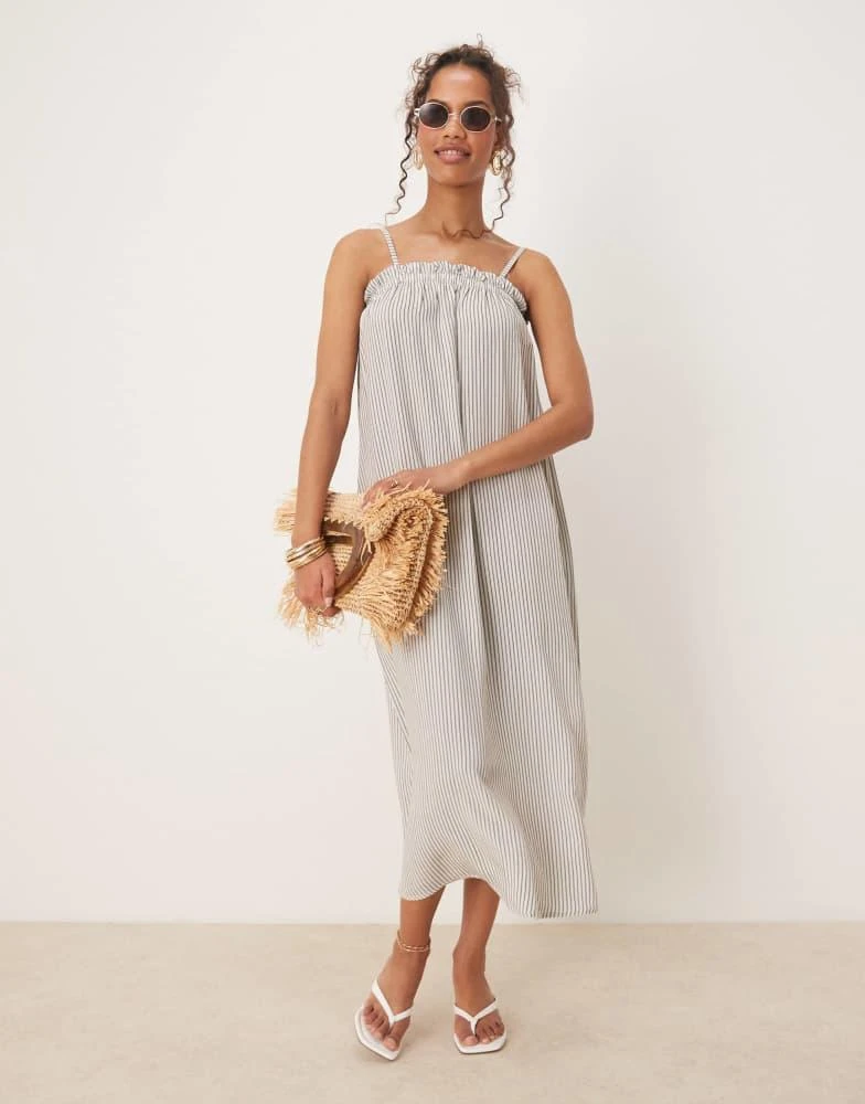 ASOS DESIGN trapeze maxi cami dress in ivory stripe On Sale Now with Up to 45% Off | Discover Exclusive Deals & Savings at BeyondStyle Authentic ASOS Home|women with Limited-Time ASOS DESIGN trapeze maxi cami dress in ivory stripe On Sale Now with Up to 45% Off | Discover Exclusive Deals & Savings at BeyondStyle Authentic ASOS Home|women with Limited-Time