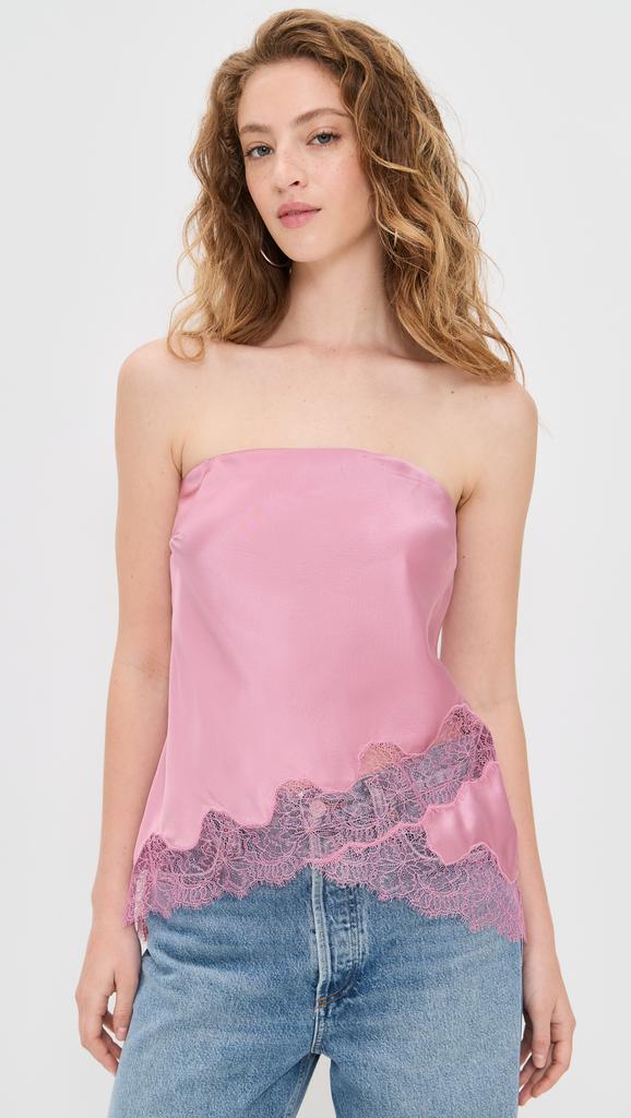 CAMI NYC Odessa Strapless Silk Camisole
