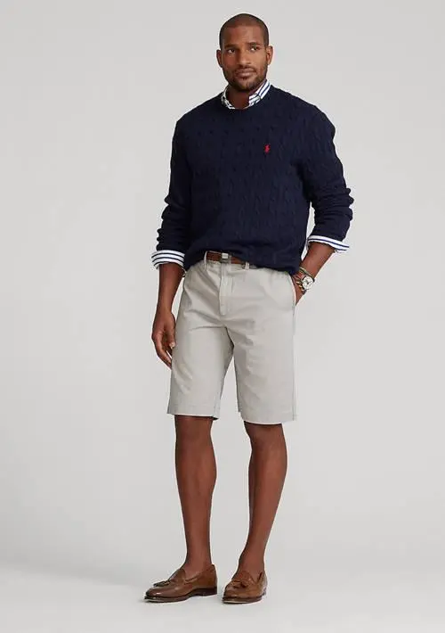 Ralph Lauren Big & Tall Relaxed Fit Twill Surplus Shorts 4