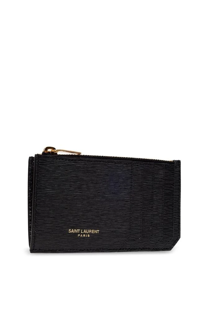 Yves Saint Laurent Saint Laurent Paris Zipped Card Case 3