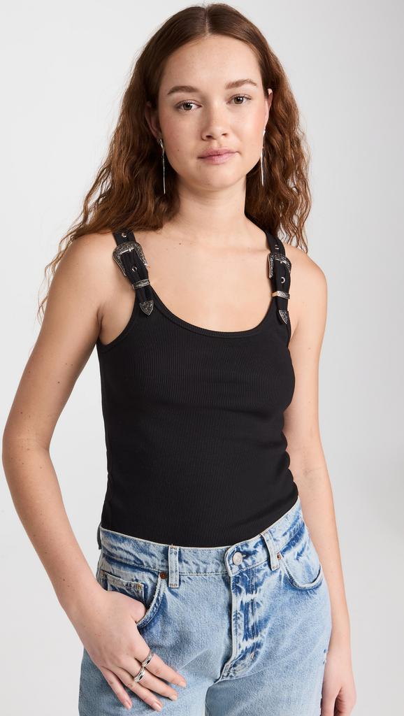 Pixie Market Owen Western Belt Tank Top