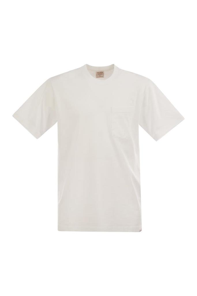 Filson COTTON T-SHIRT WITH BREAST POCKET - T-Shirts