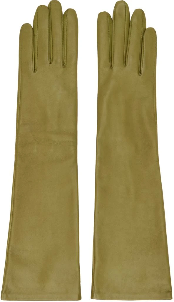 Handsome Stockholm Khaki Essentials Long Gloves
