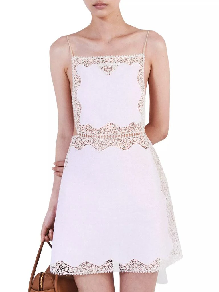 Prada Linen Mini-Dress 4