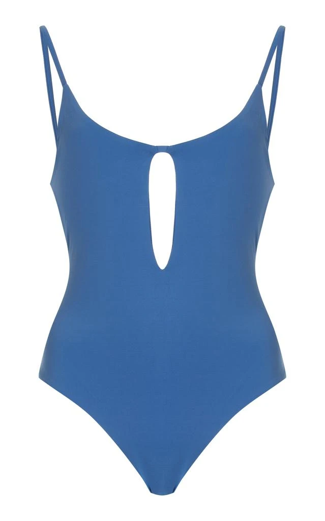 Anemos Anemos - Keyhole One-Piece Swimsuit - Blue - XS - Moda Operandi 1