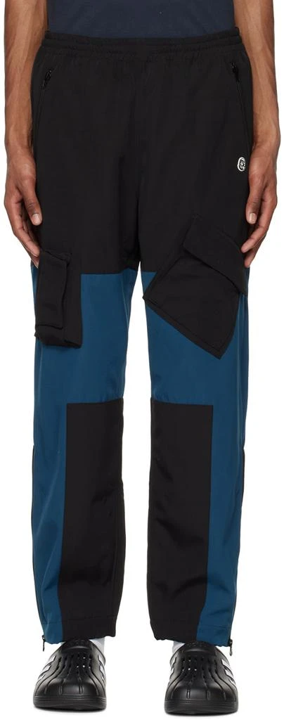 Billionaire Boys Club Black Paneled Shell Cargo Pants 1