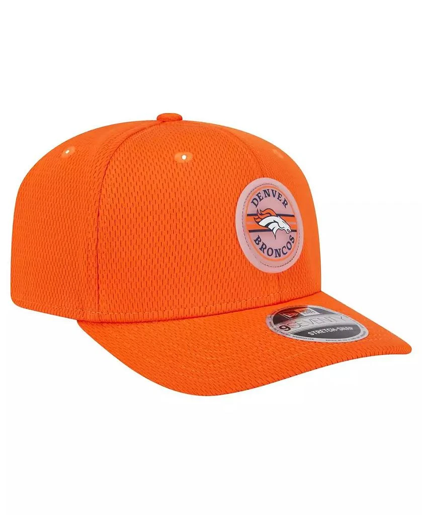 New Era Men's Orange Denver Broncos Adventure Patched 9SEVENTY Stretch-Snap Adjustable Hat 5