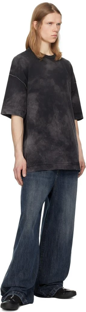 Juun.J Black New Dyeing Over Fit T-shirt 4