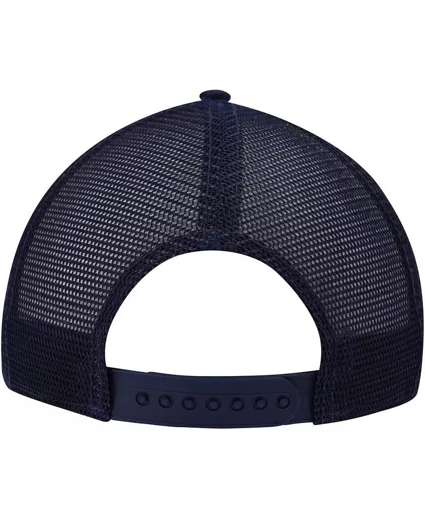 American Needle Men's  Cream, Navy Pabst Blue Ribbon Sinclair Snapback Hat 4