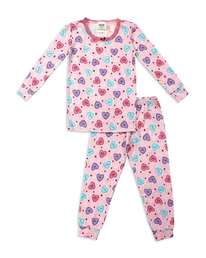 Esme Girls
Candy Hearts Pajama Set - Little Kid