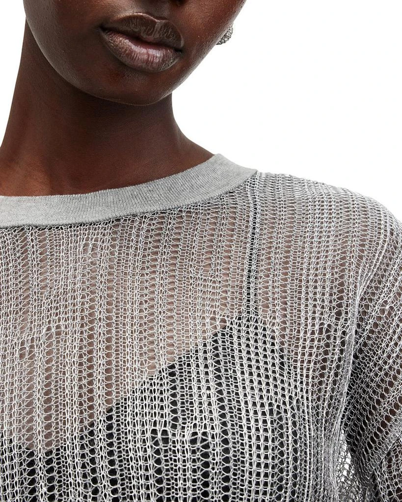 ALL SAINTS Giana Sheer Sweatshirt 6