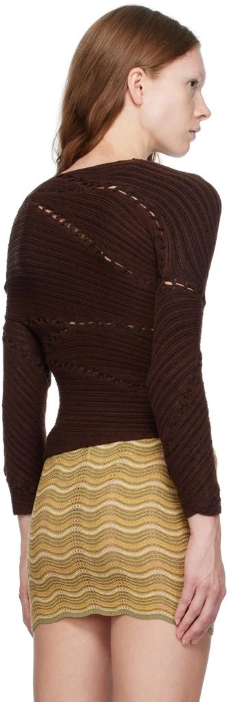 Isa Boulder SSENSE Exclusive Brown Sweater 3