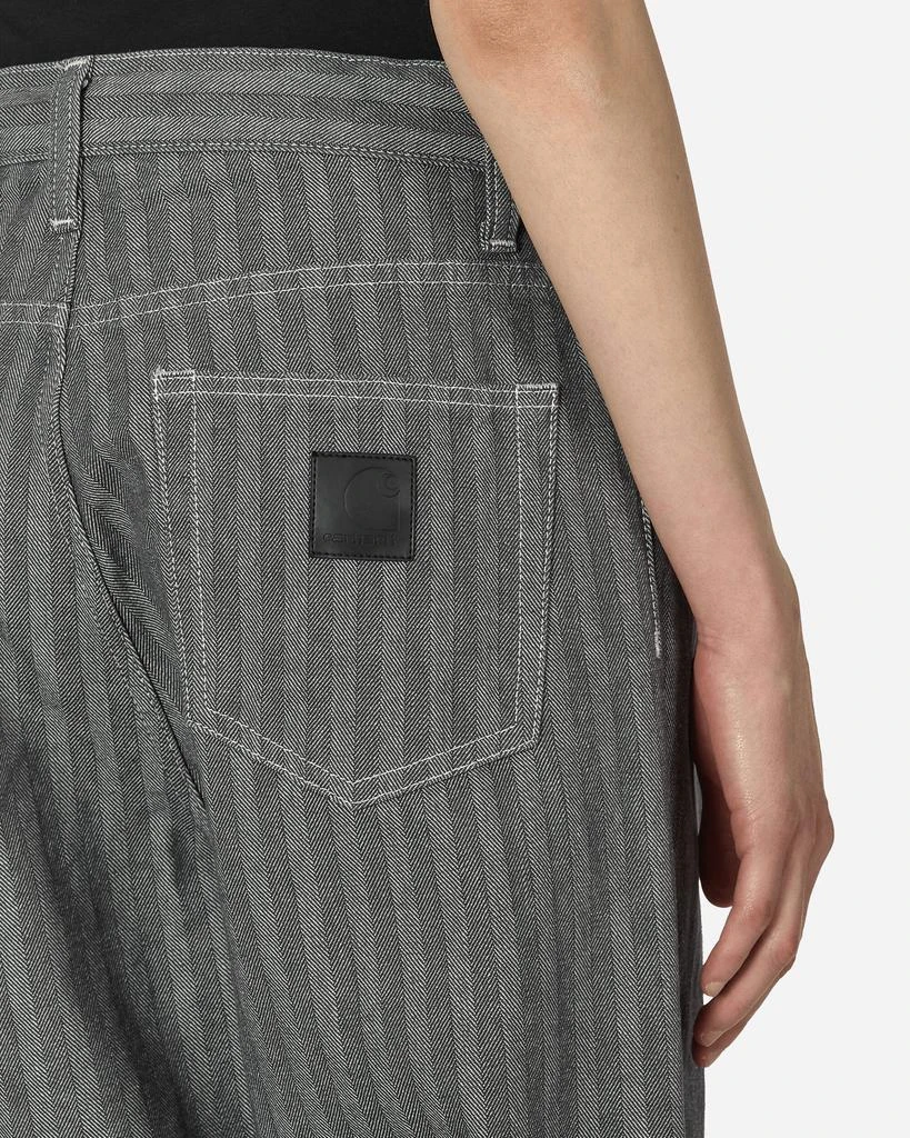 Carhartt WIP Menard Pants Grey (Rinsed) 5