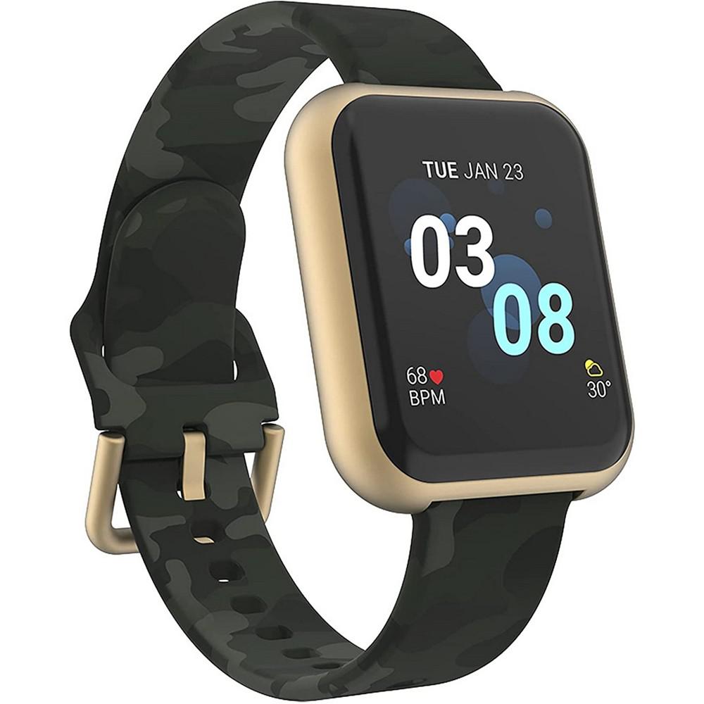 iTouch Air 3 Unisex Heart Rate Green Camo Strap Smart Watch