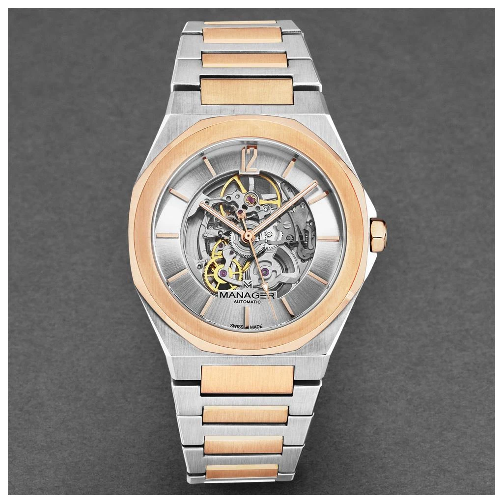 Manager Manager Men's Watch MAN-RO-05-BM 4