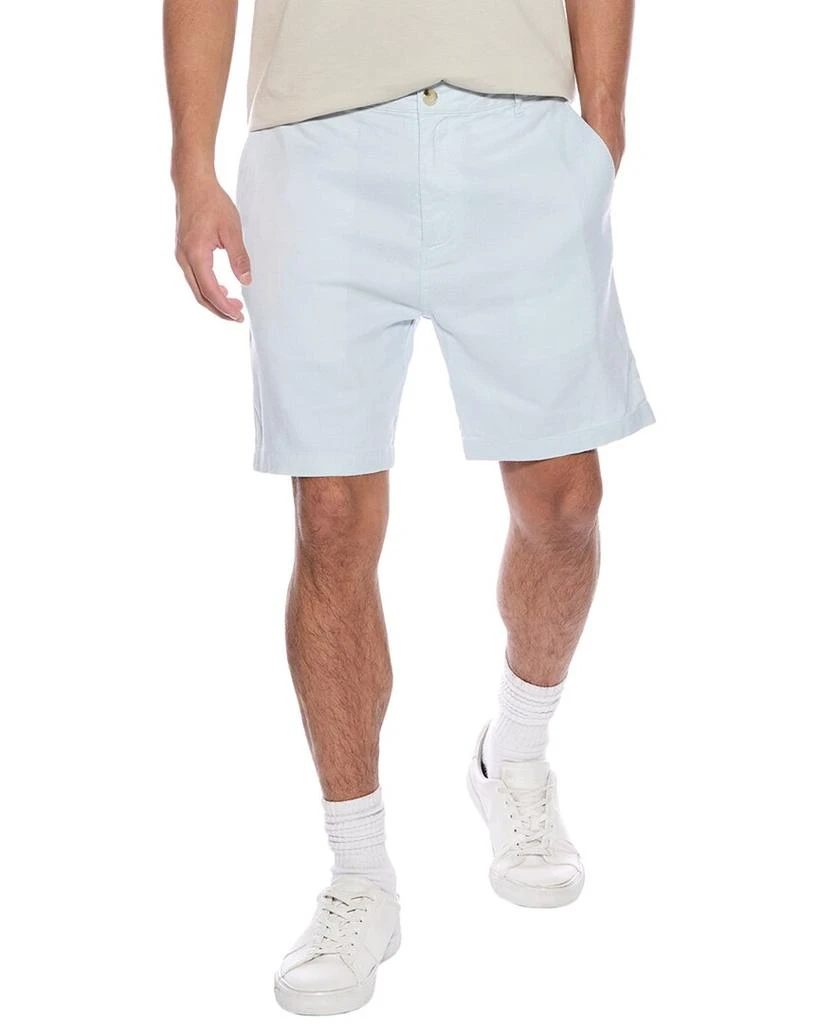 Onia Stretch Canvas Traveler Linen-Blend Short 2
