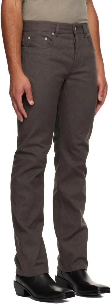 Rick Owens Brown Concordians Headon Jeans 2